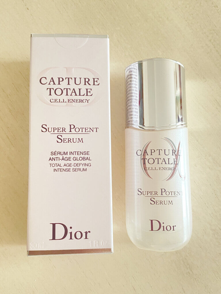 ディオール Dior カプチュール トータル セル ENGY スーパー セラム 美容液 エイジングケア ブログ　レビュー　くちこみ